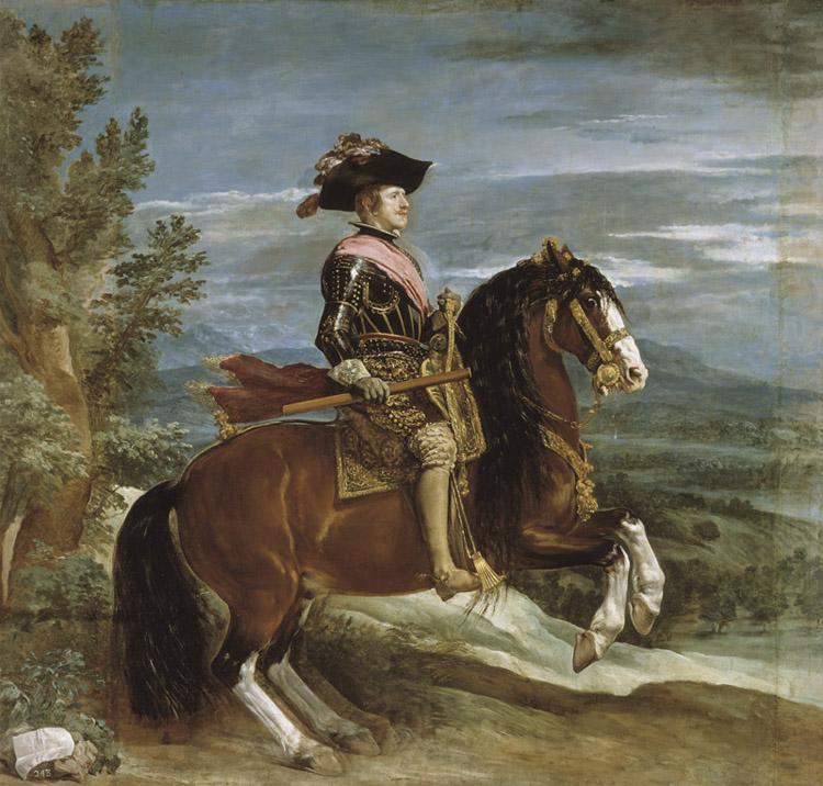 Philip IV on Horseback (df01), Diego Velazquez